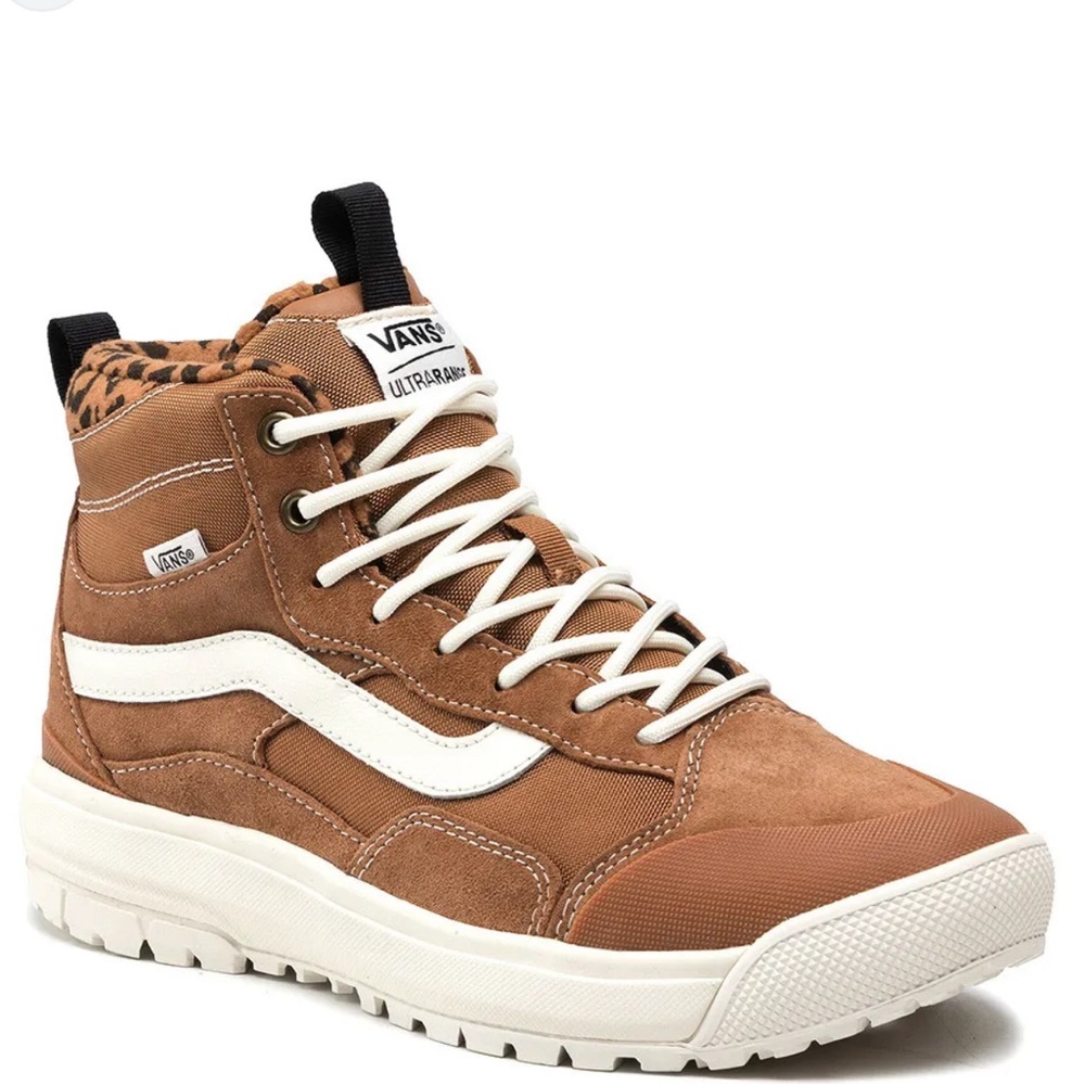 VANS UA ULTRARANGE EXO HI MTE1 - SHOES - CHIPMUNK/LEOPARD - size 8.5